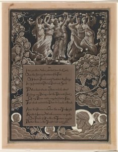 (Ilustrace k Rubáiyát Omara Khayyáma) Omarův horoskop od Elihu Vedder
