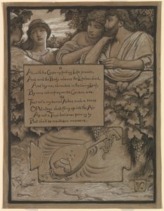 (Ilustrace k filmu Rubáiyát Omara Chajjáma) Omarův hrob od Elihu Vedder
