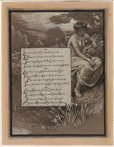 (Ilustrace k filmu Rubáiyát Omara Chajjáma) Řeka-Lipa od Elihu Vedder