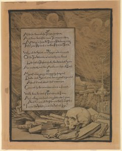 (Ilustrace k filmu Rubáiyát Omara Chajjáma) Teologie od Elihu Vedder