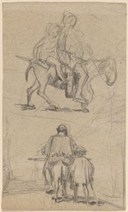 Otec, syn a osel od Elihu Vedder
