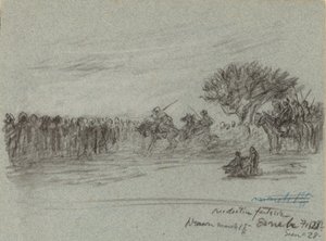 Nil Journey, Esneh, Egypt, 1890. od Elihu Vedder