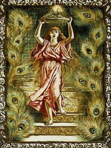 Prang design na Vánoce, od Elihu Vedder