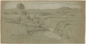 Římská krajina od Elihu Vedder