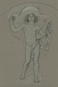 Studie pro Apollo od Elihu Vedder