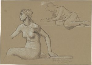 Studium pro astronomii, 1892. od Elihu Vedder