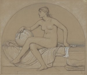 Studium pro astronomii, 1892. od Elihu Vedder