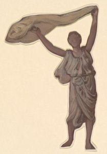 Studie na "koupání řeckých dívek" od Elihu Vedder
