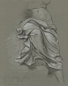Studie pro osudy shromažďující se ve hvězdách, 1884-1887. od Elihu Vedder