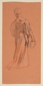Studie na "Svatební průvod" od Elihu Vedder