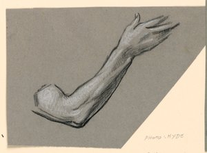 Studium arm od Elihu Vedder