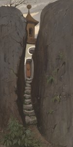 Prosklené, c. 1877. od Elihu Vedder
