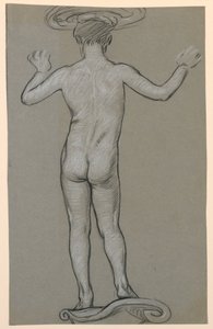 figurální studie: návrh fontány