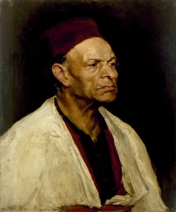 Portrét muže na sobě fez, 1908 [LDUCS-5085]