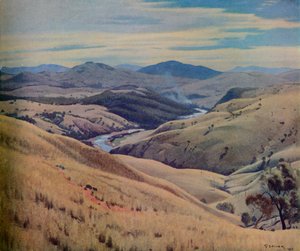 "Weetangra, Canberra", 1937 od Elioth Lauritz Leganyer Gruner