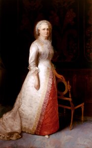 Martha Dandridge Custis Washington (paní George Washington) od Eliphalet Frazer Andrews