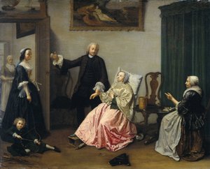 Návštěva lékaře od Elisabeth Geertruida Wassenbergh