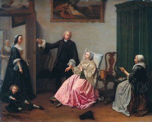 Návštěva lékaře od Elisabeth Geertruida Wassenbergh