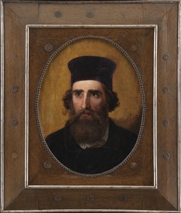 Portrét dánského malíře Thoralda Læssøe (1816-1878)
