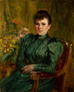 Anna Kjöllerfeldtová, rozená Sinebrychoffová (1854-1943) od Elisabeth Keyser