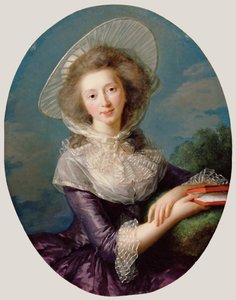 Portrét vikomtesy de Vaudreuil od Élisabeth Louise Vigée Le Brun
