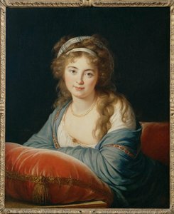 Komtesa Kateřina Vasiljevna Skavronská ... od Elisabeth Louise Vigee-Lebrun