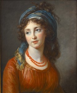 Portrét Aglaé de Gramont, rozené de Polignac 1768-1812, 1794 od Elisabeth Louise Vigee Lebrun