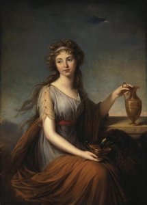 Portrét Anny Pitt jako Hebe, 1792 od Elisabeth Louise Vigee Lebrun