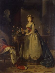 Portrét císařovny Alžběty Alexejevny, princezny Louise Bádenské 1779-1826, 1795 od Elisabeth Louise Vigee-Lebrun