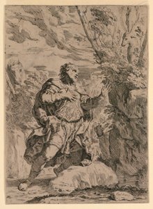 Svatý Eustace od Elisabetta Sirani
