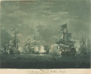 Boj v letech 1672, 1720. od Elisha Kirkall