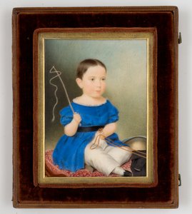 Stephen Salisbury III (1835-1905) 1838 (wc na slonovině) od Eliza Goodridge