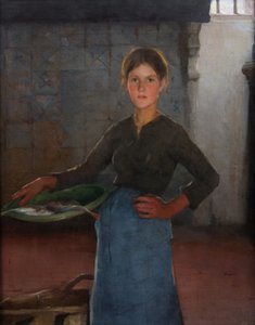 A Zandvoort Fishergirl, 1884