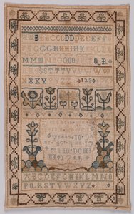 Sampler od Elizabeth Ann Herpin Andrew