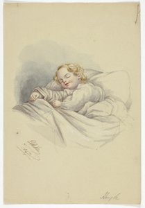 Hugh Spící od Elizabeth Murray