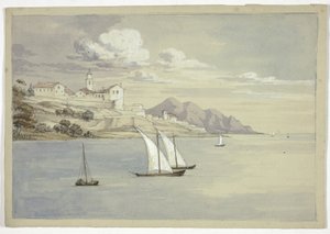Portofino z moře, Janov od Elizabeth Murray