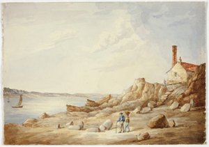 Skalnaté pobřeží od Elizabeth Murray