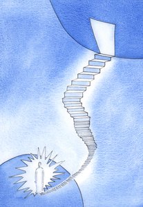 A Stairway to Heaven: Byl to Kristus, kdo mě přivítal na začátku dlouhého „šplhání“ do nebe a kdo mě povzbudil, abych žil vírou, 2002 (bez papíru) od Elizabeth Wang