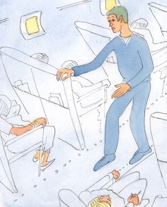 Člověk, který se neustále obává o svůj stav duše a o pravděpodobnost, že půjde do nebe, je jako muž na dovolené, který pobíhá kolem letadla a úzkostlivě se ptá na počasí a od Elizabeth Wang