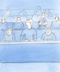 Kristus miluje být s námi ve svatém přijímání, ale tak málo z nás Ho zdraví, miluje nebo se nabízí, že Mu budeme sloužit, 2004 (bez papíru) od Elizabeth Wang