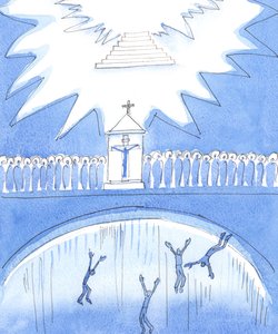 Kristus mi řekl, že jeho poselství je jednoduché: Je to všechno „o“ lásce, 2004 (bez papíru) od Elizabeth Wang