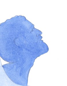 Kristus, pravý muž, miloval své bližní svou božskou láskou, „v nekonečném odčinění za všechny jejich urážky“, 2001 (bez papíru) od Elizabeth Wang