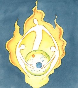 Ze srdce Božího vzešlo vše, co existuje, 2003 (bez papíru) od Elizabeth Wang