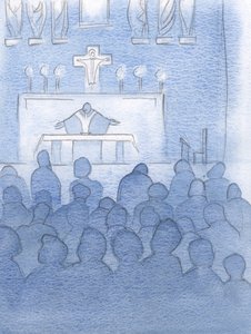 Pamatuji si, že jsem nesl nedorozumění, chtěl jsem milovat Boha a svého bližního, 2000 (bez papíru na papíře) od Elizabeth Wang