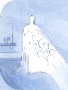 V Kristově osobě se nachází každý aspekt lásky a půvabnosti. On a Jeho matka jsou naše „vzory“ – vzory dobra pro všechny., 2001 (bez papíru) od Elizabeth Wang