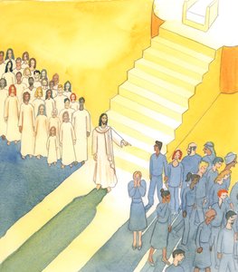 Je nezbytné, abychom milovali Boha a milovali své bližní, 2004 (bez papíru) od Elizabeth Wang
