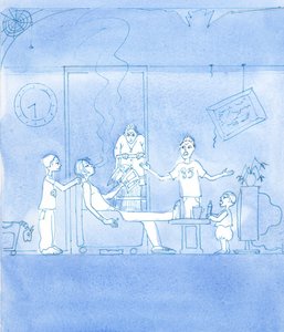 Je vůlí Boží, abychom plnili své povinnosti vůči naší nejbližší rodině, 2002 (bez papíru) od Elizabeth Wang