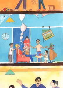 Je vůlí Boží, abychom plnili své povinnosti vůči naší nejbližší rodině, 2002 (bez papíru) od Elizabeth Wang