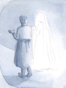 Zdálo se, že my dvě ženy jdeme bok po boku, když jsem svěřil další do její péče, 2000 (bez papíru) od Elizabeth Wang