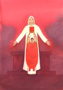 Sám Ježíš k nám mluví prostřednictvím Písma svatého, zvláště když je evangelium hlásáno při mši svaté v roce 2003 (bez papíru) od Elizabeth Wang
